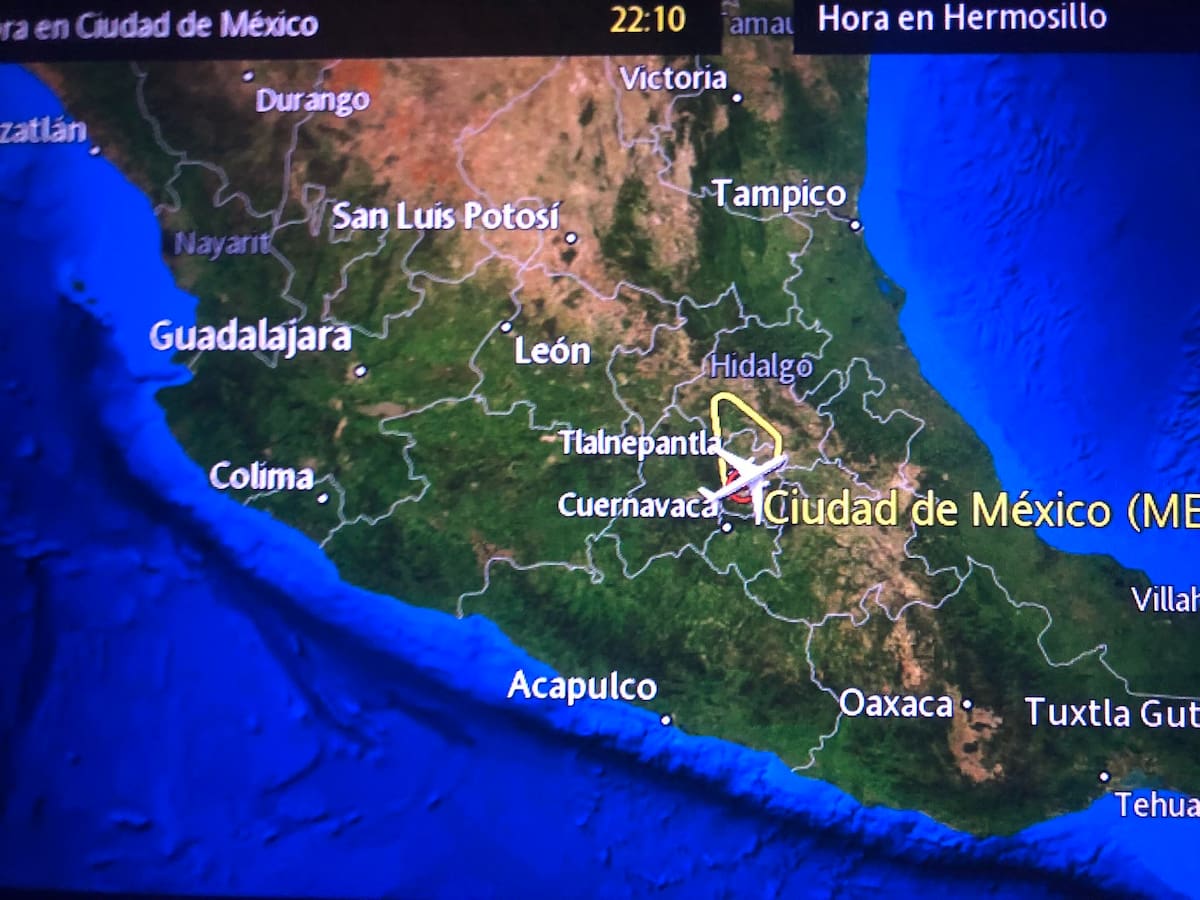 Vuelo AM 730 de AeroMéxico.