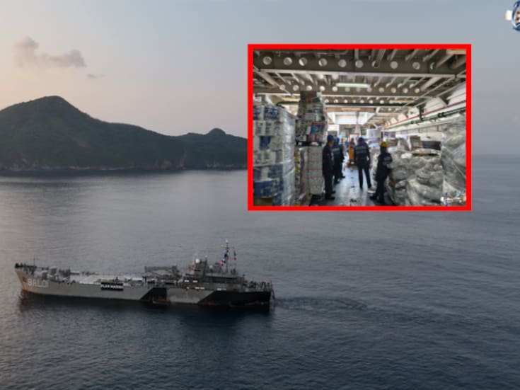 Zarpa buque con más de 100 toneladas de ayuda para Veracruz: solidaridad navega desde Baja California Sur