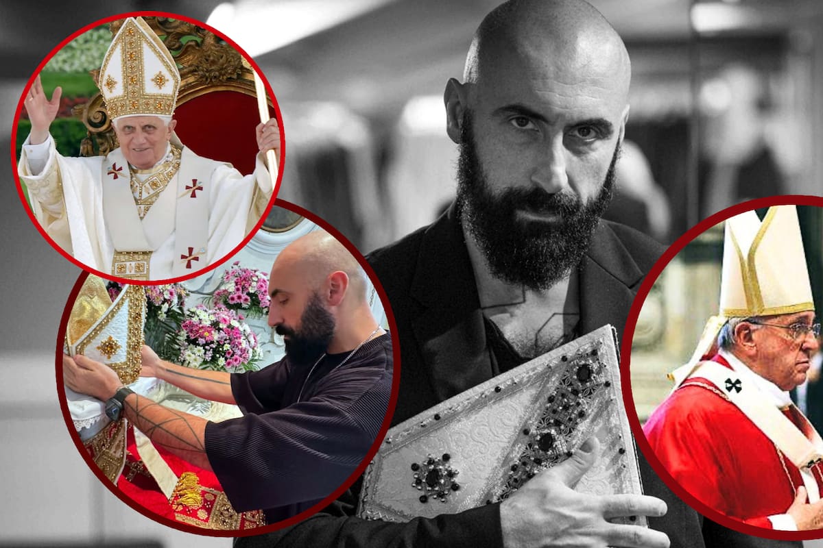 Filippo Sorcinelli, el diseñador gay detrás de las vestiduras del papa Francisco