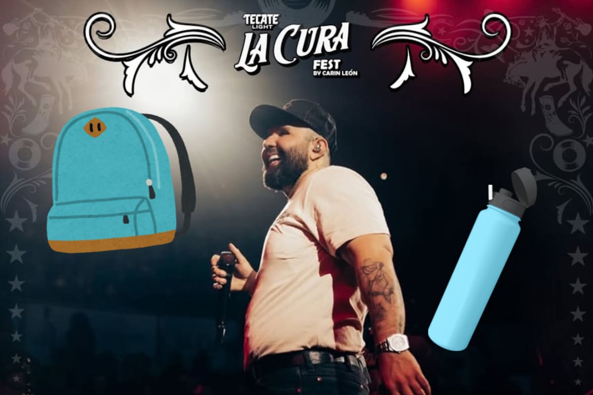 La Cura Fest: estos son los objetos permitidos y prohibidos para ingresar al evento de Carín León en Hermosillo