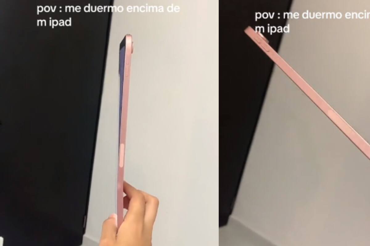 VIDEO: esto te sucedería su te quedaras dormido encima de tu iPad