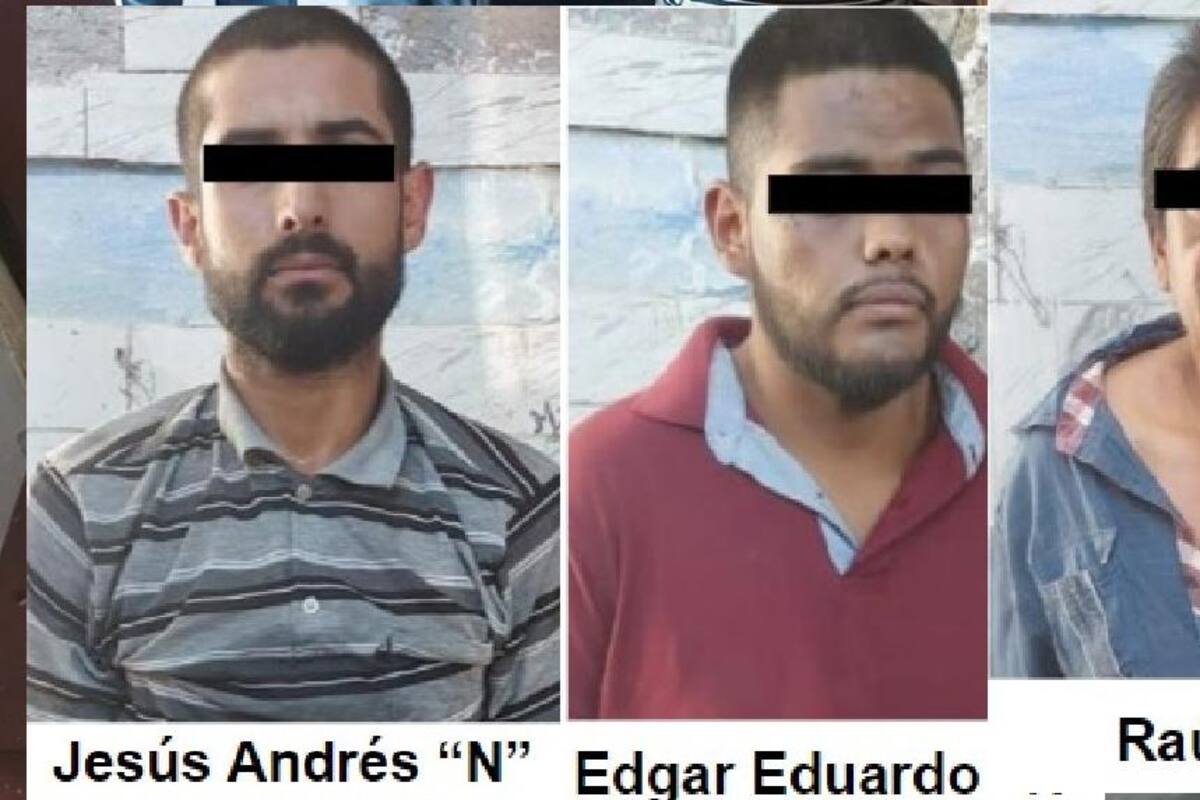 Aseguran a tres personas, una de ellas reportado como desaparecido en Cajeme