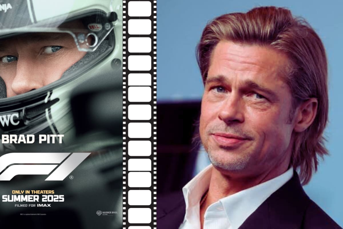 La esperada película de Brad Pitt “F1″ revela su primer poster y más detalles: Todo lo que necesitas saber