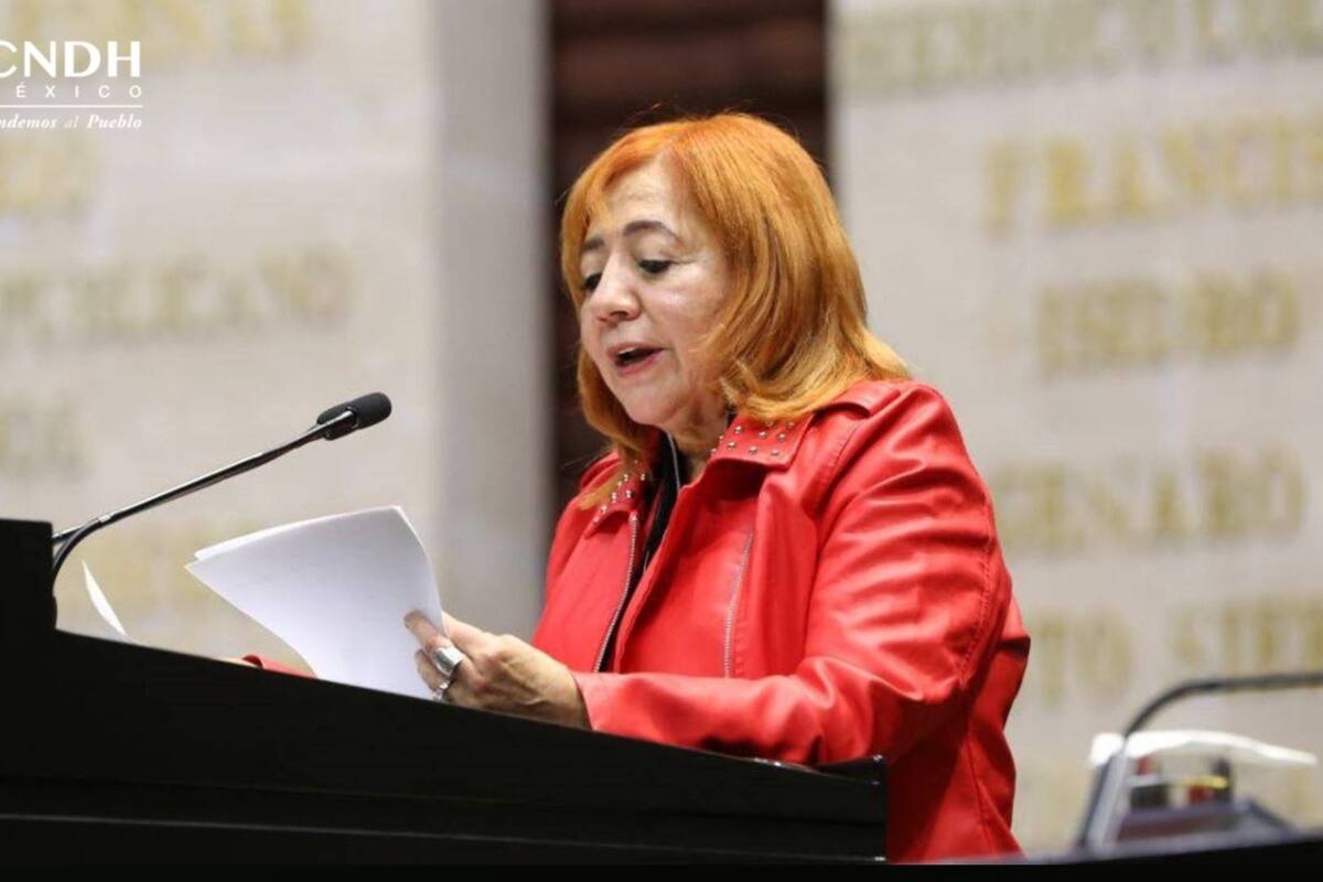 “Son tiempos de definiciones” y en la CNDH “estamos con la transformación”, señala Rosario Piedra