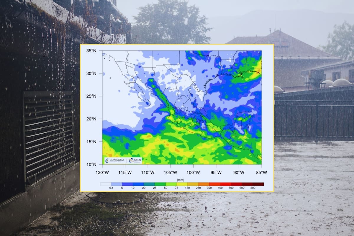 Este lunes se esperan lluvias intensas y vientos peligrosos en varios estados