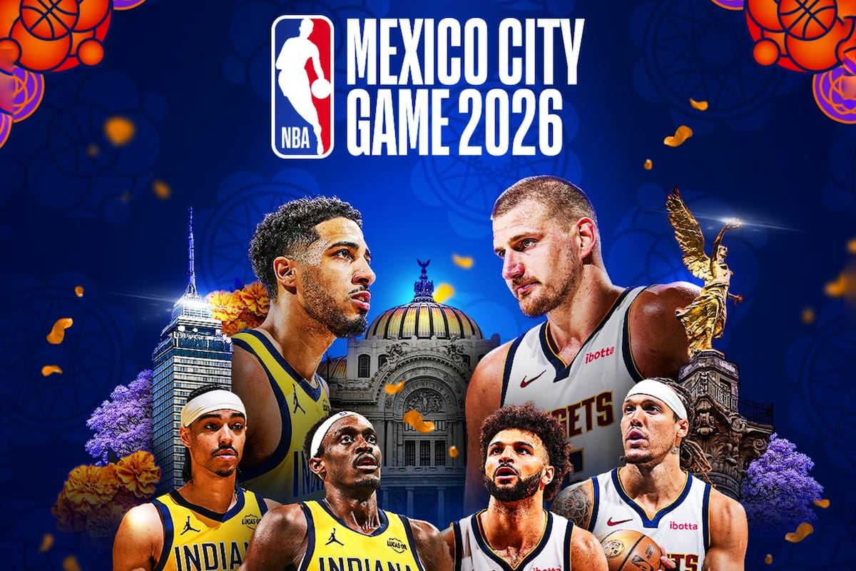 NBA confirma Pacers vs Nuggets desde México para la próxima temporada