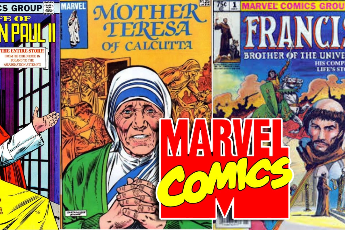 La vez que San Francisco de Asís, Juan Pablo II y la madre Teresa de Calcuta fueron héroes de Marvel