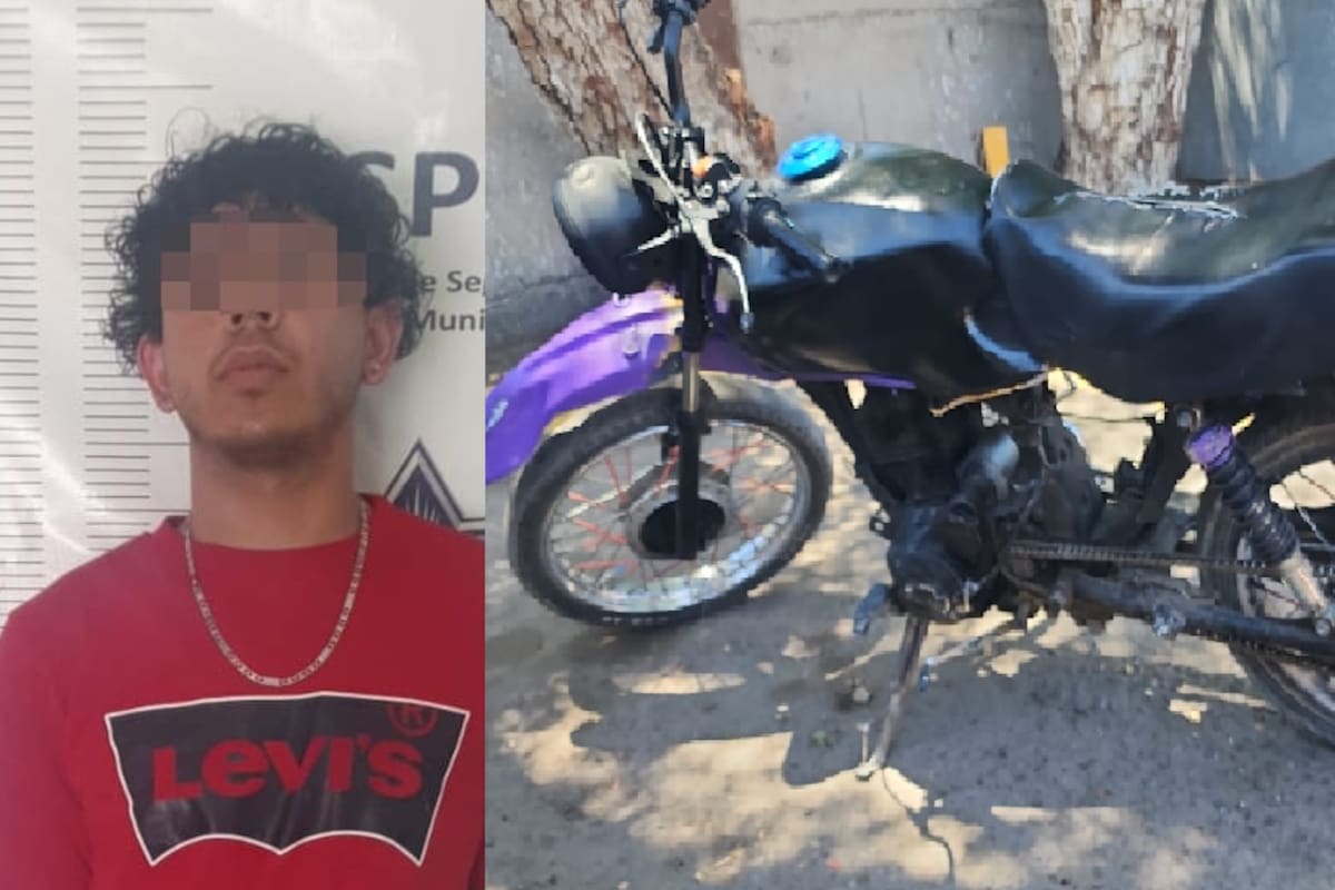 Motociclista cae con pistola hechiza y cuchillo en Valle de Puebla