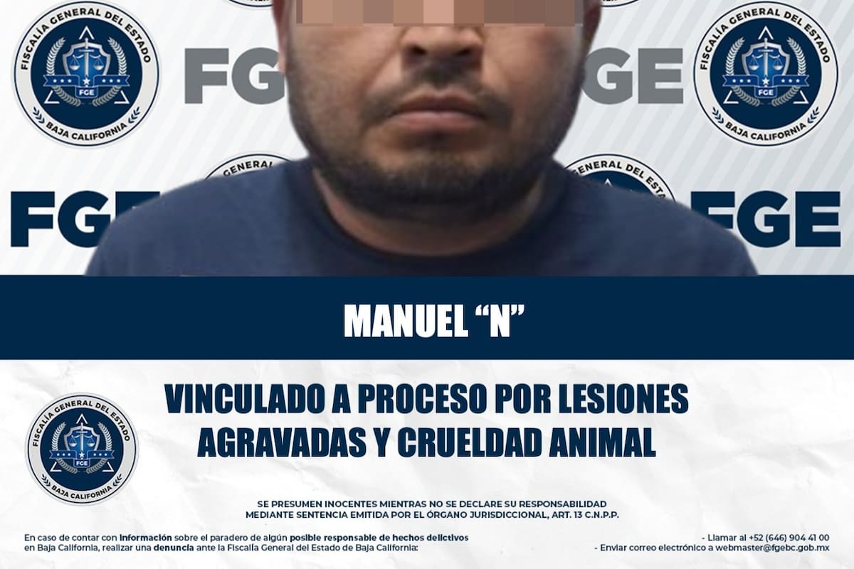 Vinculan a proceso a hombre por violencia de género y crueldad animal