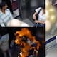 Con quemaduras y horrorizados terminan hombre y mujer en un elevador luego que explotaran globos llenos de gas en India; autoridades investigan la sustancia que contenían los globos que produjo el grave accidente