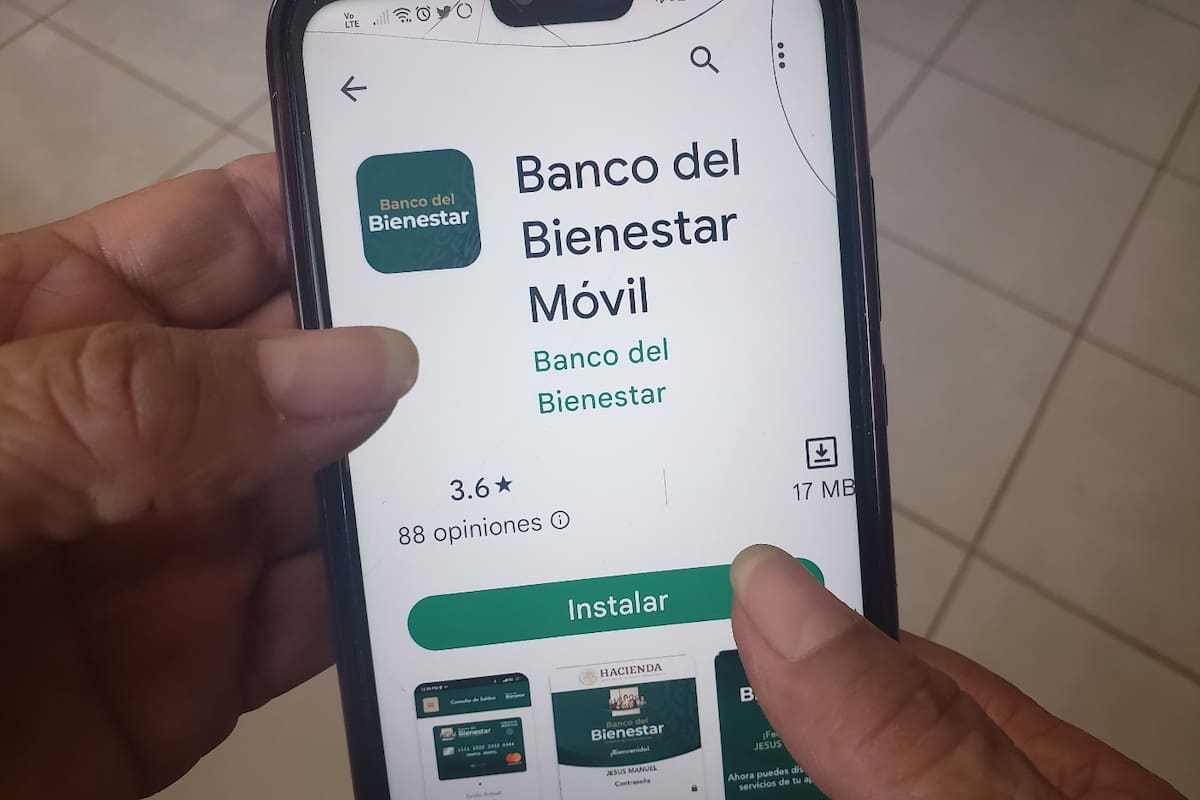 Estas operaciones puedes realizar con la aplicación del Banco del Bienestar