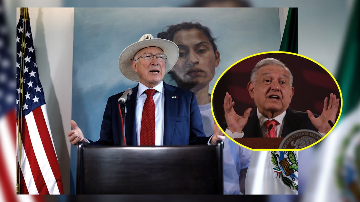 AMLO rechaza el diálogo con Ken Salazar, embajador de EU en México, sobre la Reforma al Poder Judicial. Foto: Especial (Archivo GH)