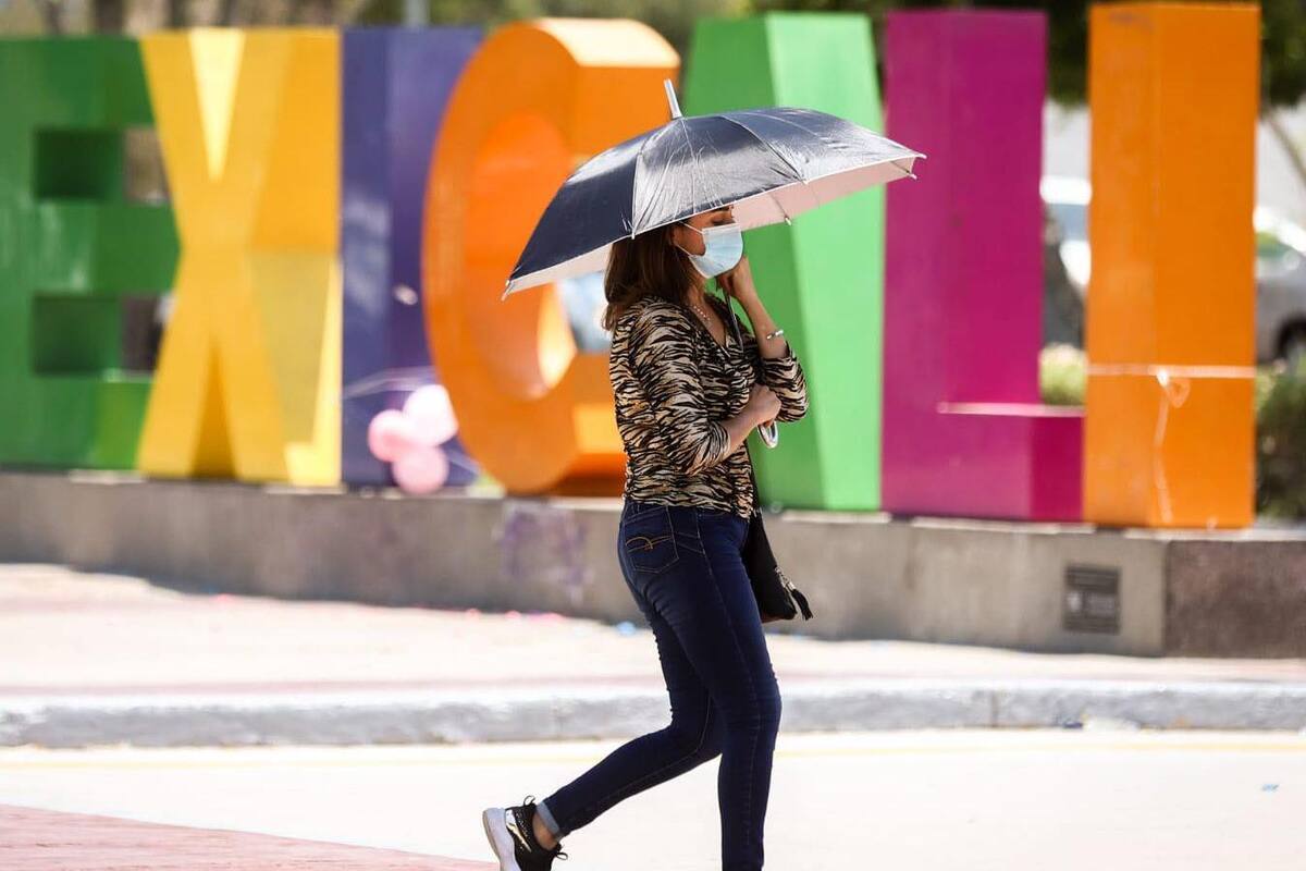Clima Mexicali: Se esperan altas temperaturas para este fin de semana