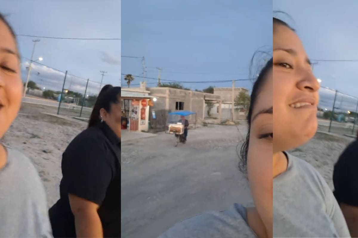 “¿Y si cancelamos la caminada?”, 3 mujeres caminaban motivadas en el parque hasta que apareció el vendedor de donas