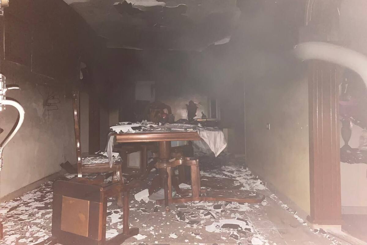 Rescatan a mujer con discapacidad de un incendio en Navojoa