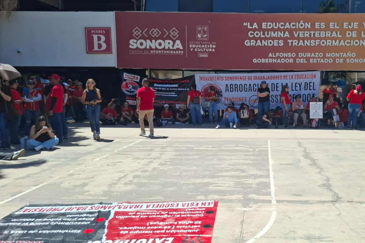 Persisten paros en escuelas federalizadas de Sonora; hasta un 70% sigue sin clases