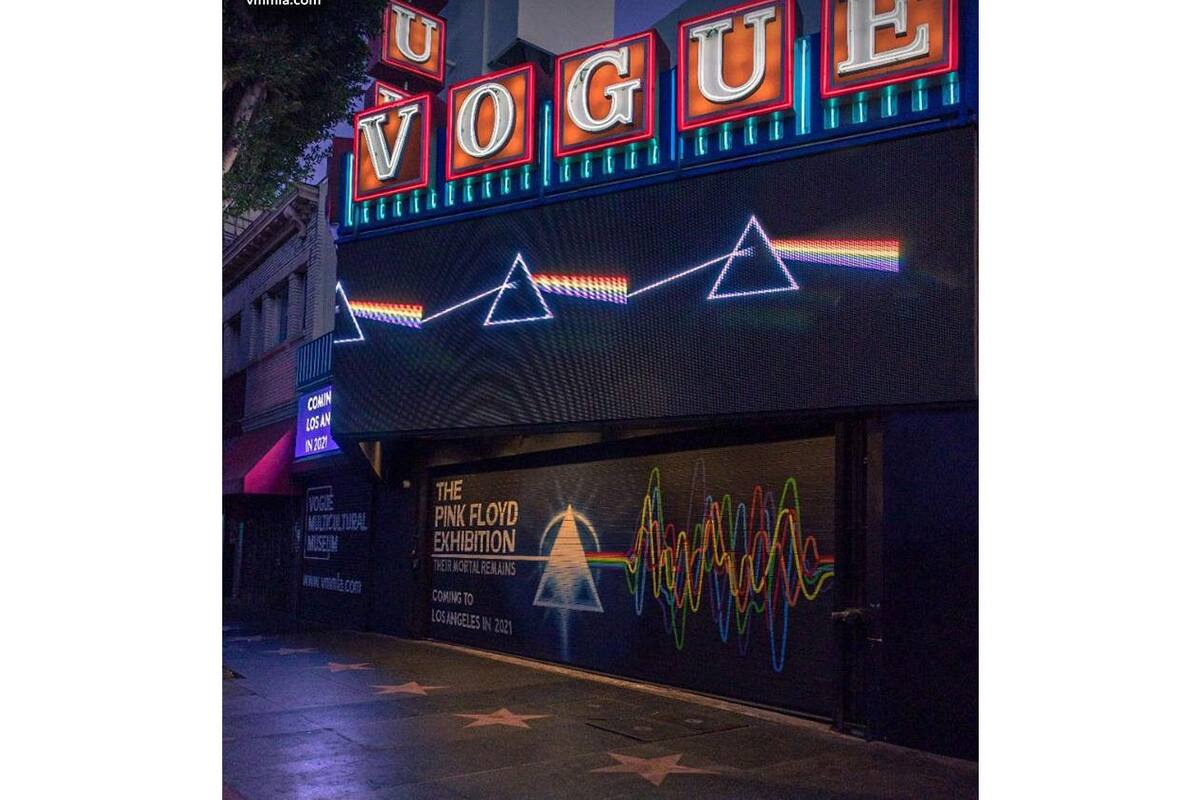 Exposición ‘The Pink Floyd Exhibition: Their Mortal Remains’ pospone su apertura en Los Ángeles