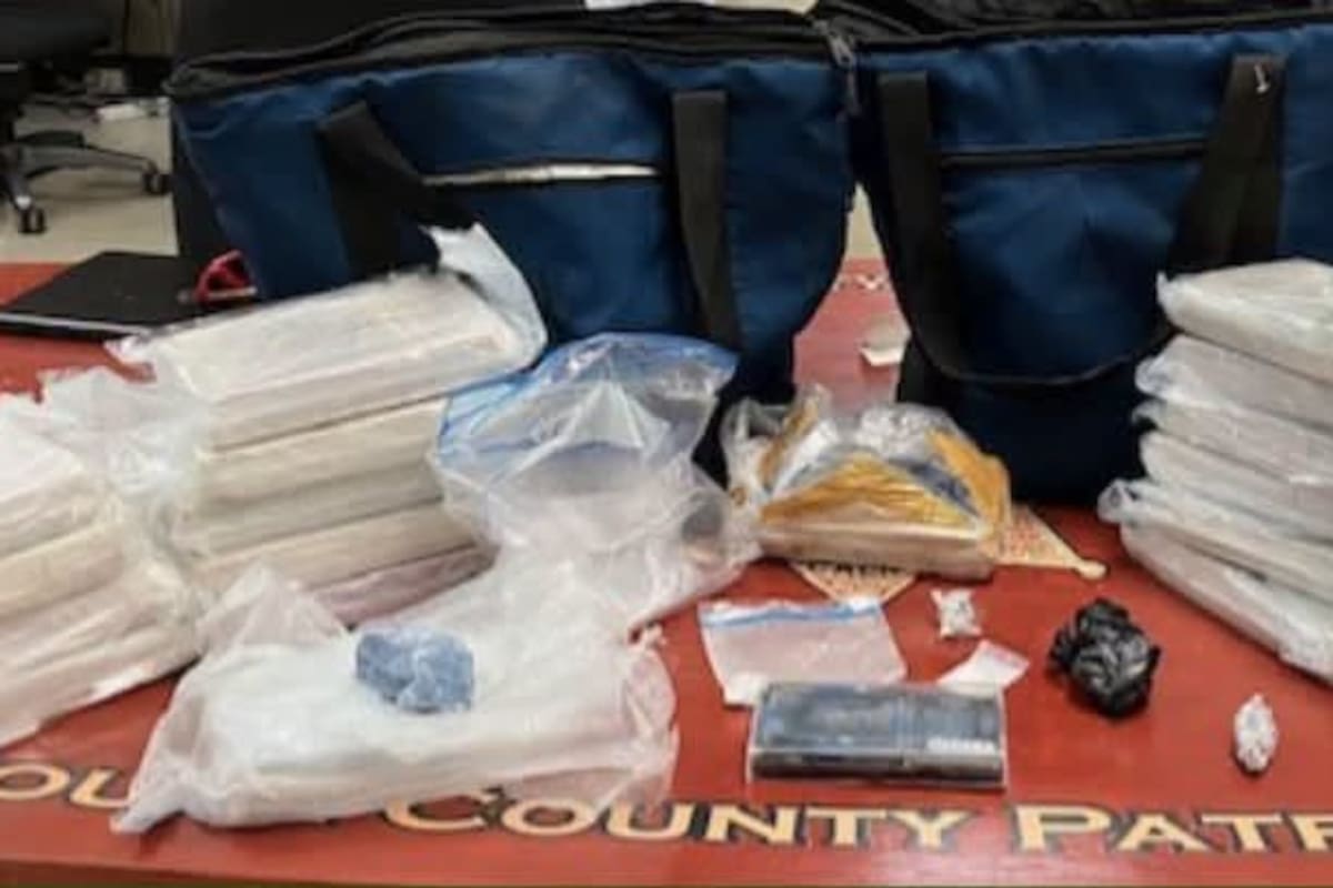 Caen con más de 24 kilos de fentanilo, metanfetamina y cocaína en el condado Imperial