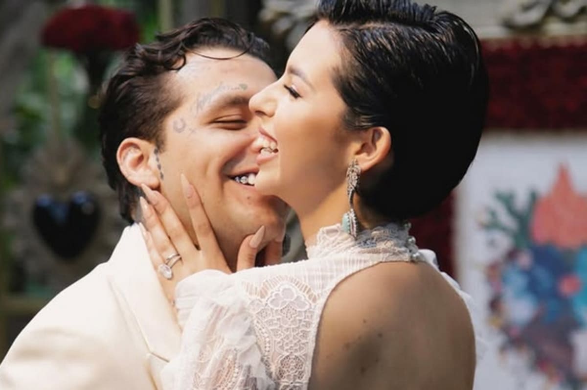 Christian Nodal y Ángela Aguilar están a punto de cumplir un año de matrimonio.