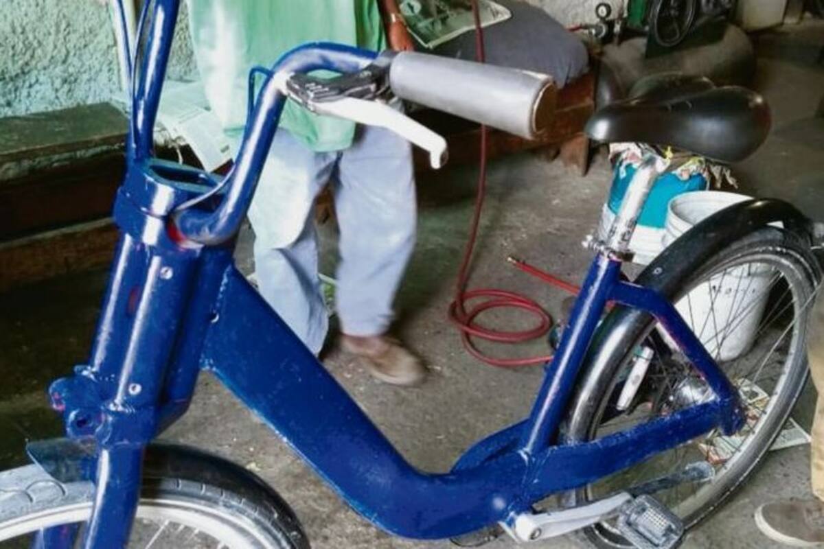 Repintan y venden bicicleta de uso público en Guadalajara