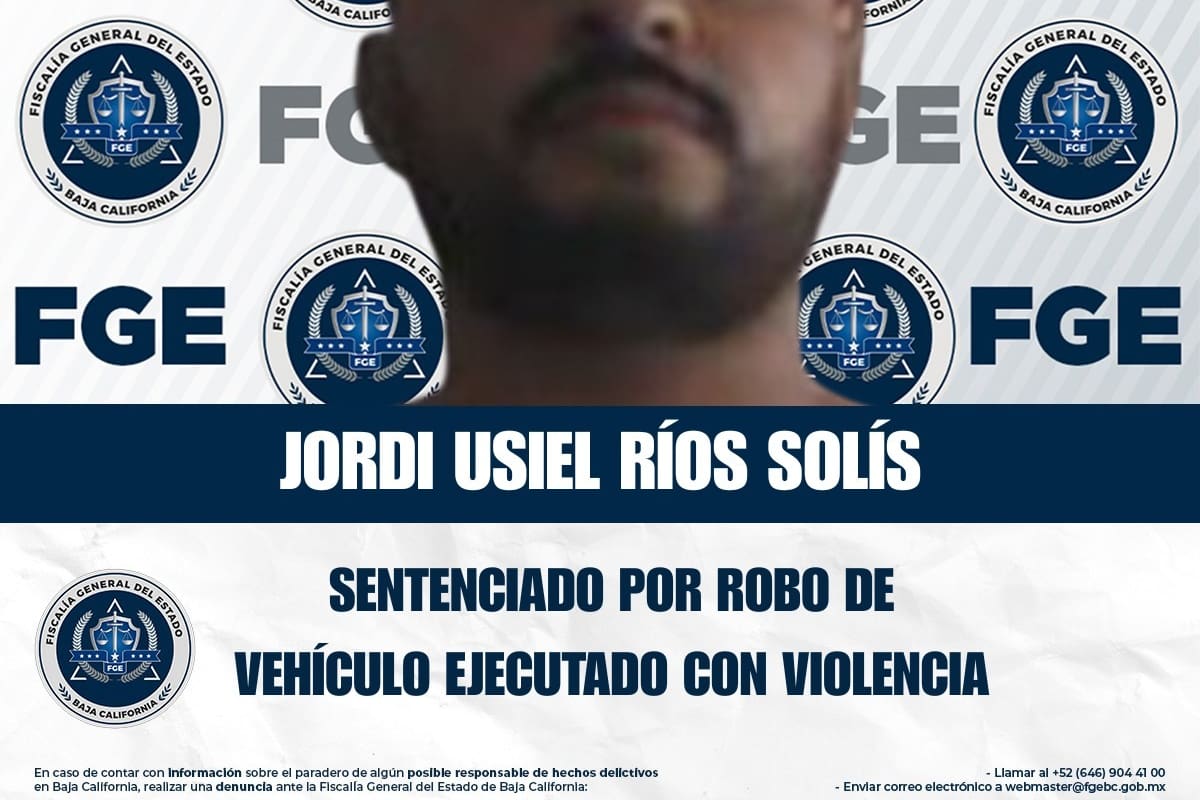 Sentencian a un hombre por robo de vehículo ejecutado con violencia