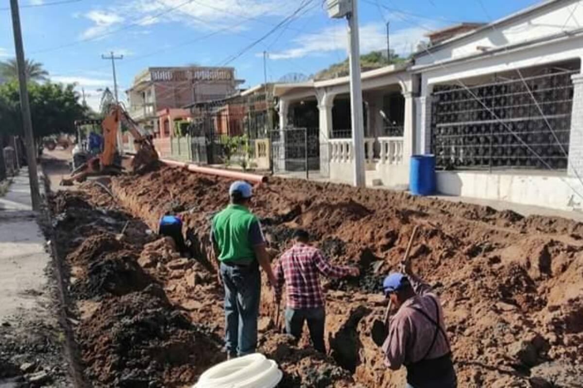 Protestan guaymenses por una obra en calle donde vive alcaldesa