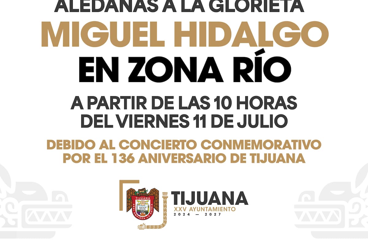 Implementan Operativo de Seguridad y Apoyo Vial por concierto conmemorativo al 136 Aniversario de Tijuana