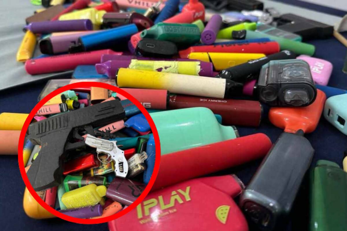 Decomisan 191 objetos prohibidos en escuelas de Cajeme durante marzo