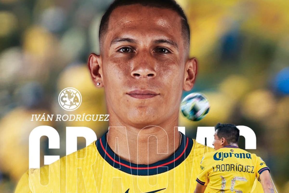 Iván Rodríguez, el fichaje del América que se va sin jugar un solo minuto