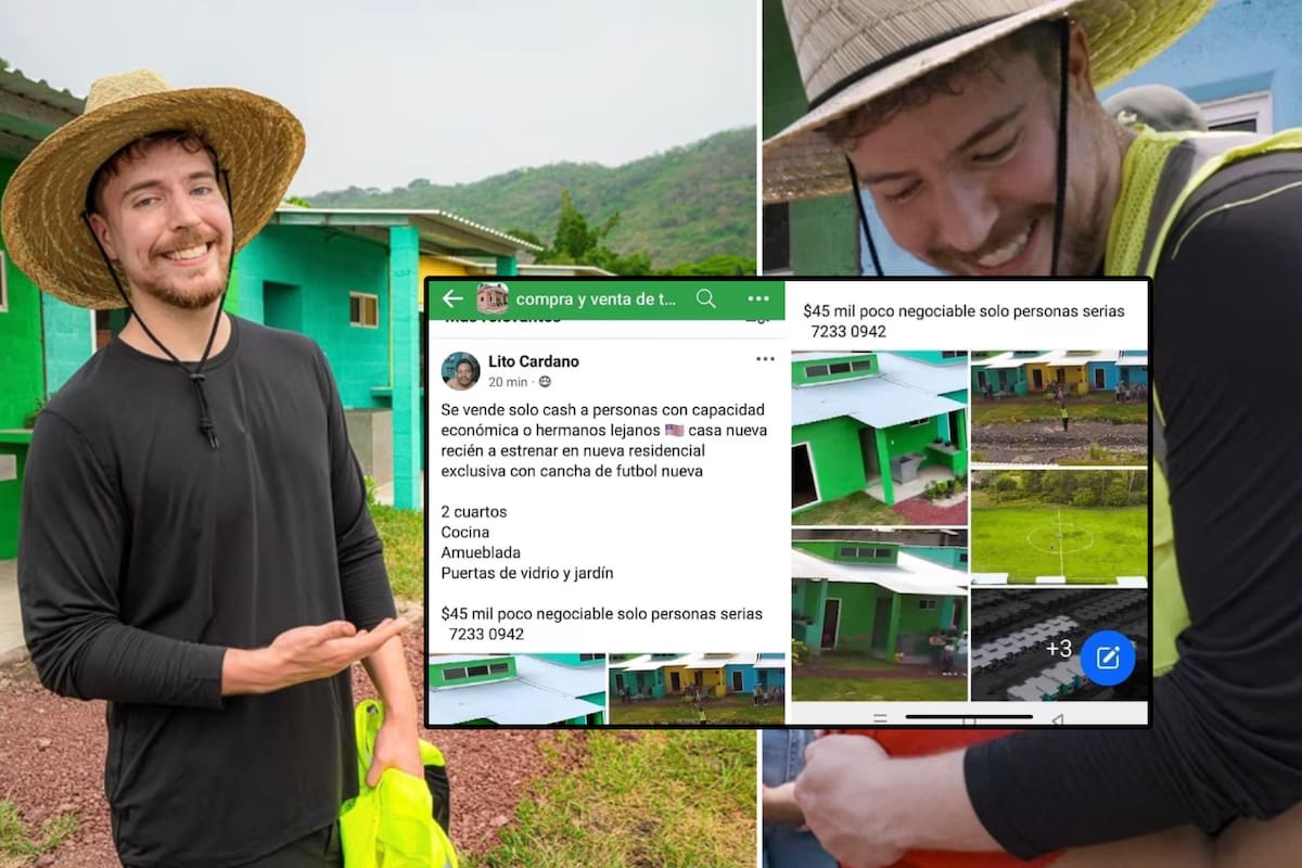 Ponen en venta casa que MrBeast regaló en Latinoamérica; esto cuesta