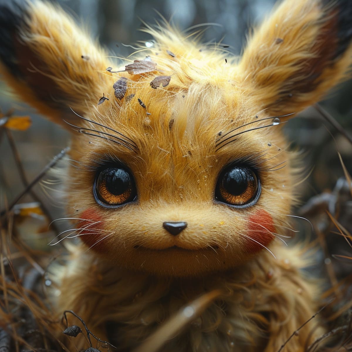 Pikachu en versión realista según la Inteligencia Artificial