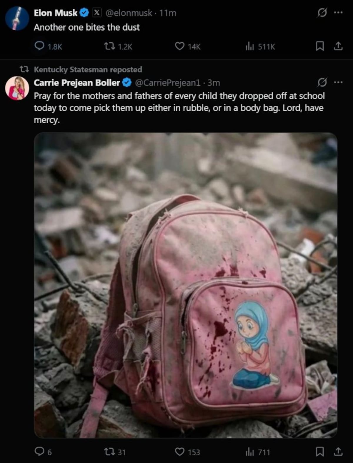 Elon Musk genera polémica en X tras la muerte de Alí Jameneí