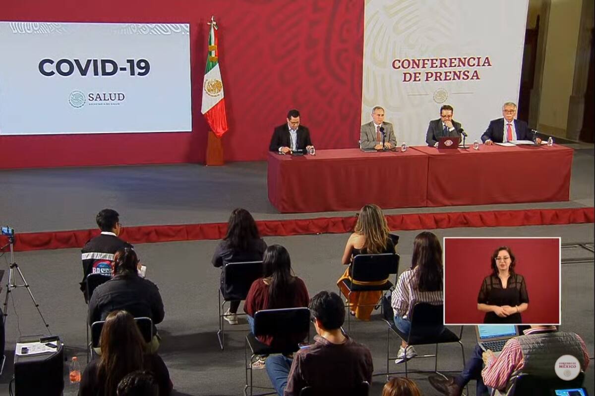 Covid-19 en México: 6 mil 297 casos confirmados y 486 defunciones