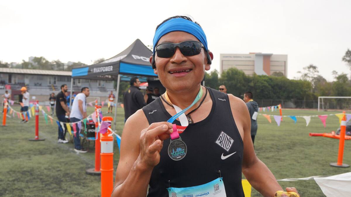 Hubo 600 medallas conmemorativas del evento para los primeros corredores que finalizaron el recorrido.