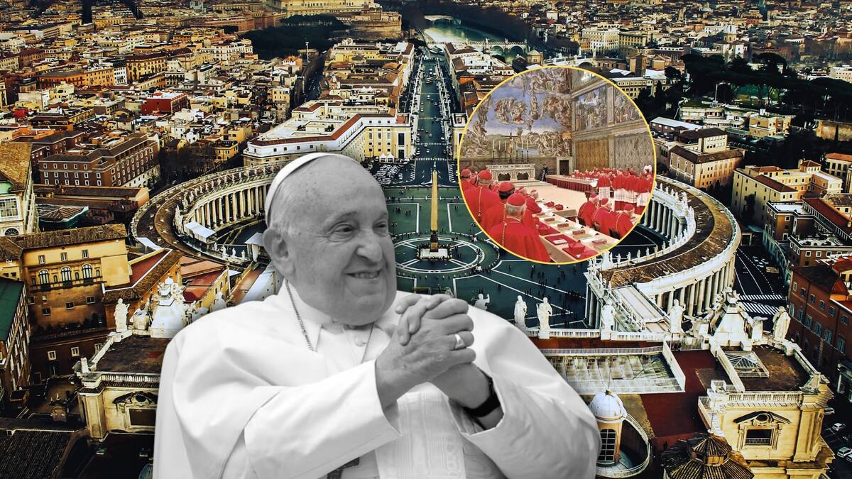 Una vez que el camarlengo verifica la muerte del Papa, inicia un protocolo establecido por el Vaticano para elegir al nuevo Pontífice. Foto: Especial