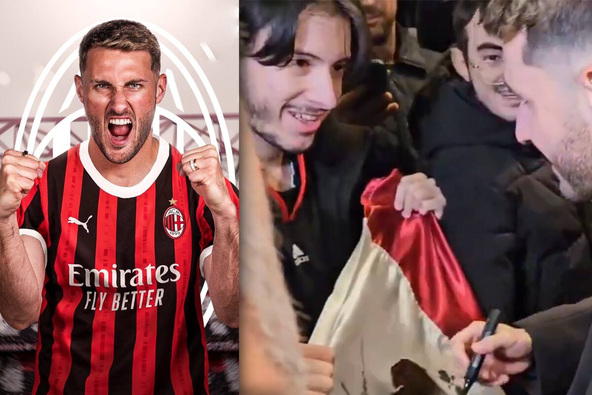 Así fue el recibimiento de Santiago Giménez a su llegada a Italia