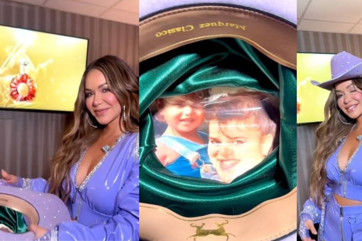 Chiquis rinde homenaje a Jenni Rivera con su sombrero texano