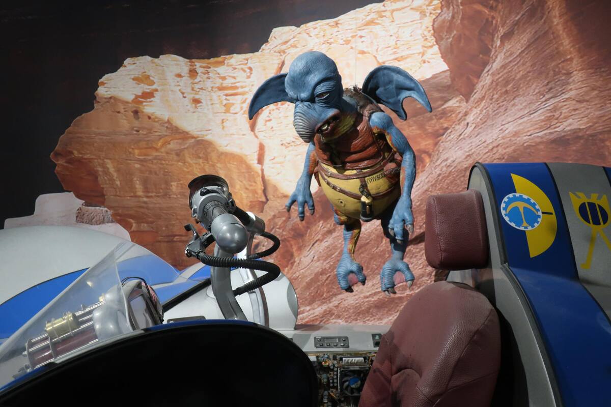 Durante el recorrido, los visitantes se pueden sumergir en el universo de Star Wars.