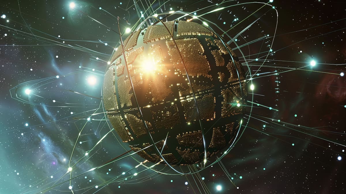 Esfera de Dyson creada por la IA.