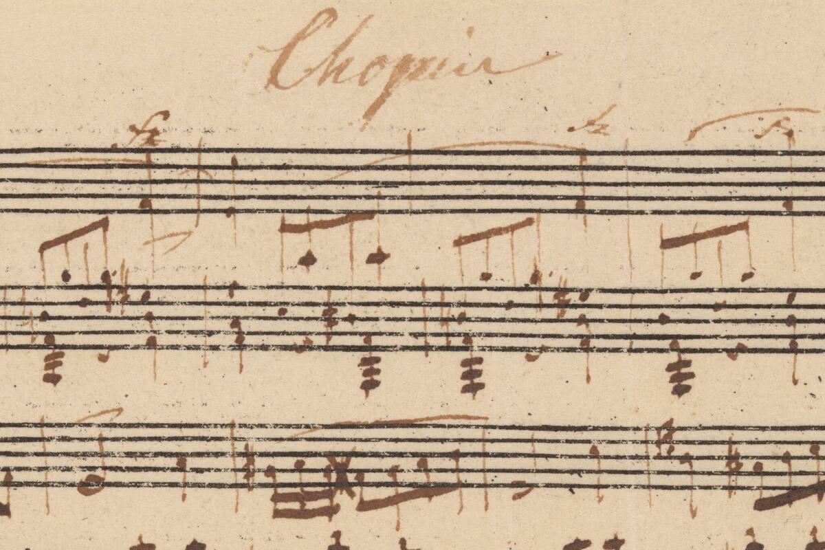Se descubre vals inédito de Frédéric Chopin, maestro del piano melancólico