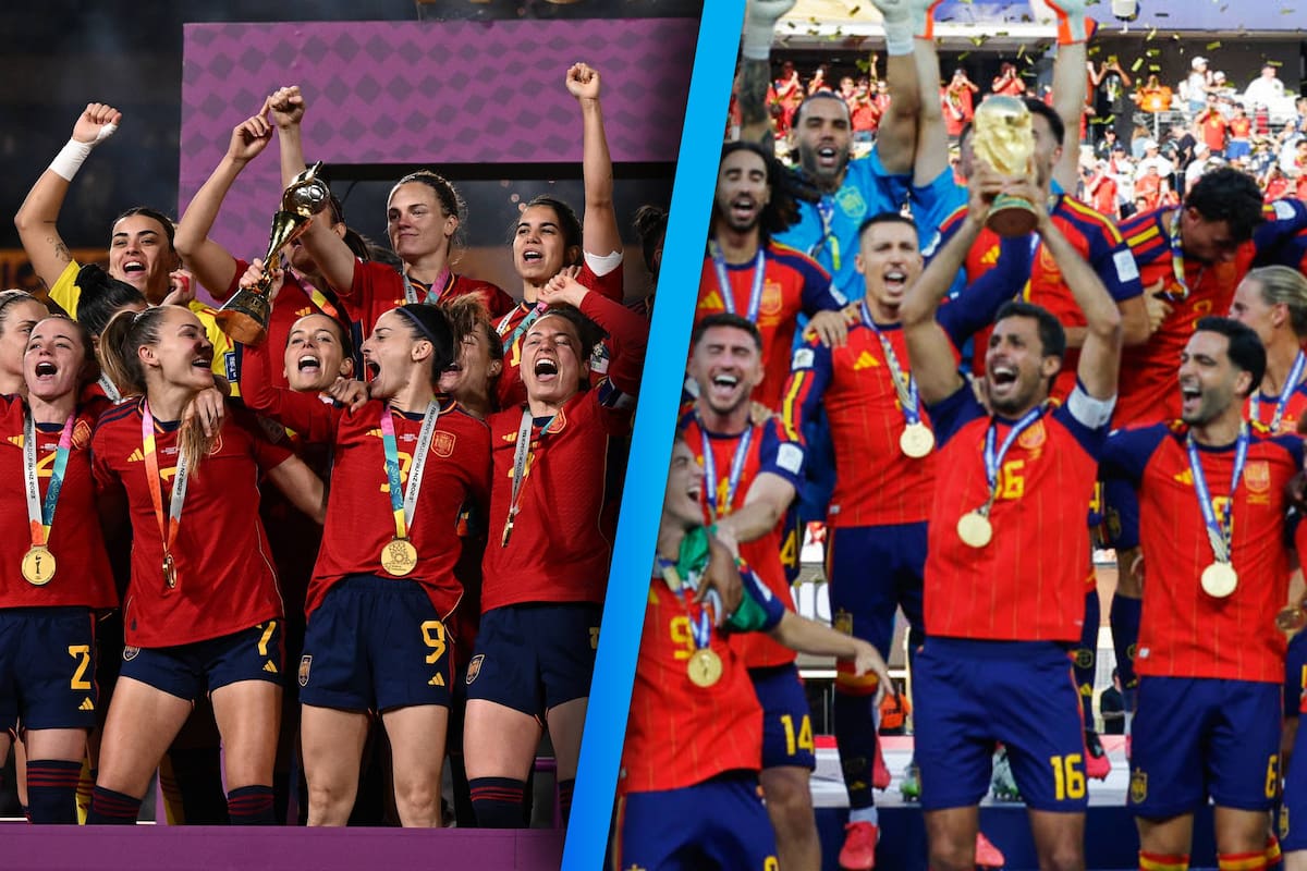 España hace historia: es campeona del mundo femenil y varonil al mismo tiempo tras vencer a Argentina con gol de Ferran Torres