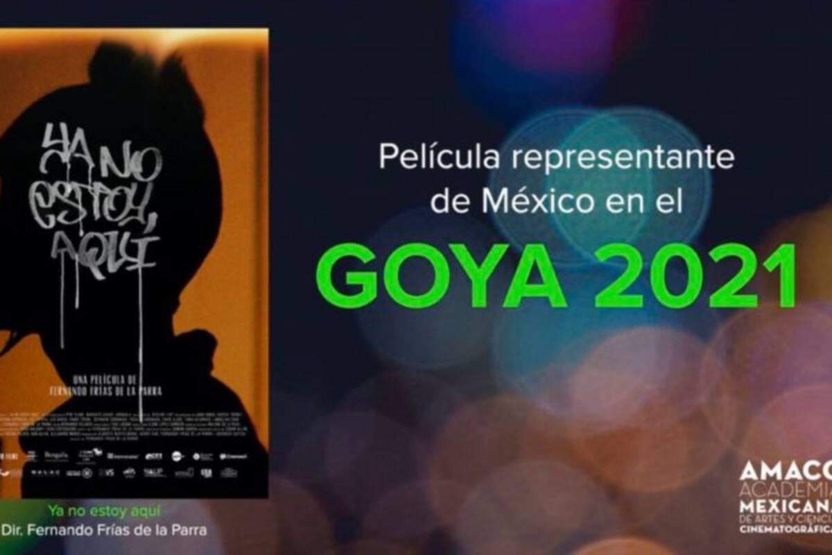 Película mexicana "Ya no estoy aquí" recibe nominación a Premios Goya 2021