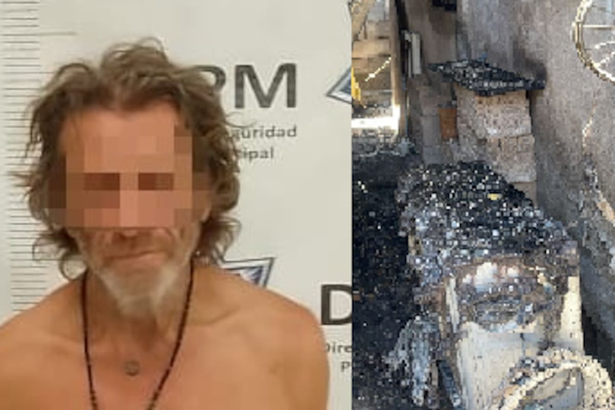 Provoca incendio y termina detenido; tenía orden de aprehensión por allanamiento