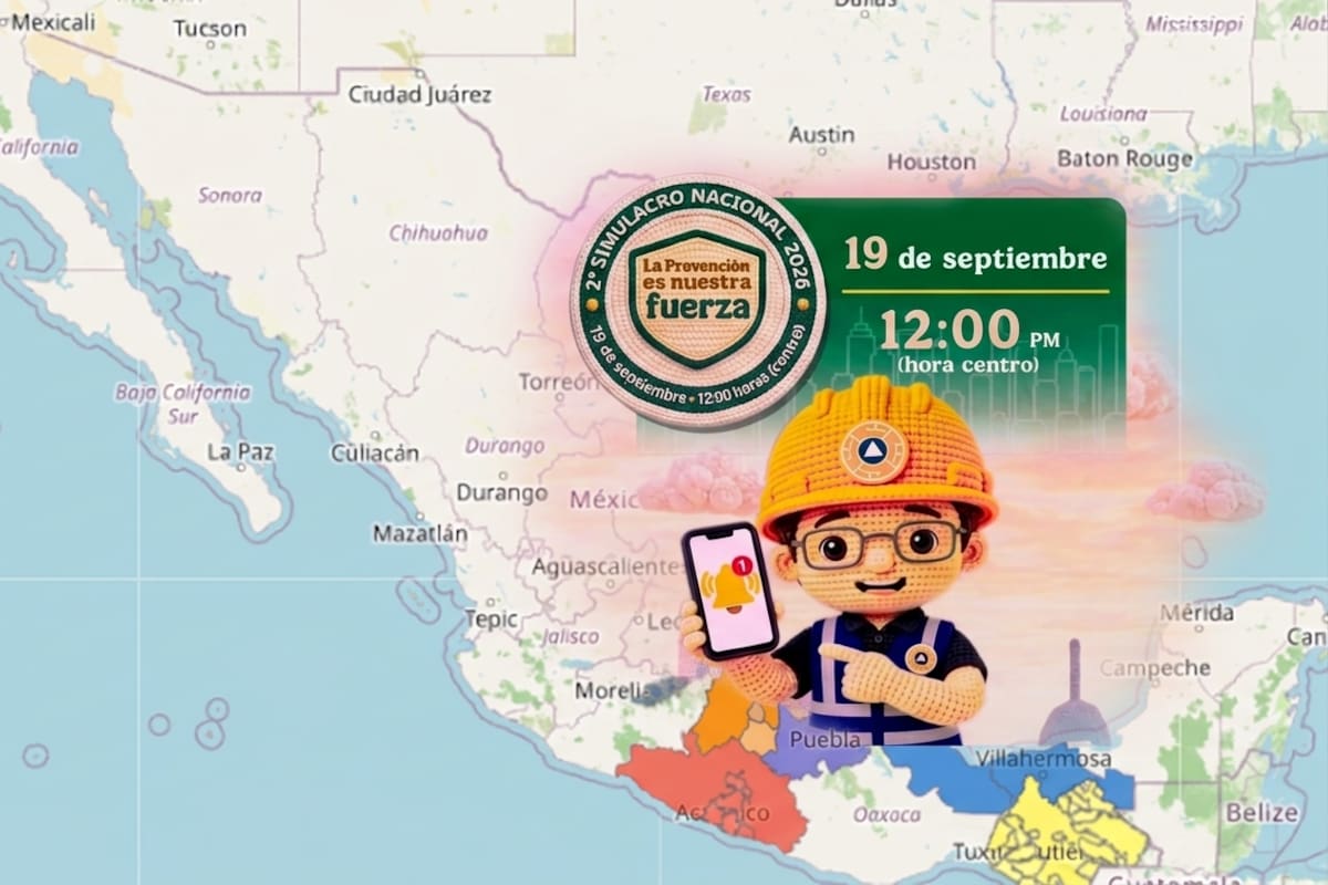 Oficial: Protección Civil confirma dónde sonará la alerta del Simulacro Nacional 2026