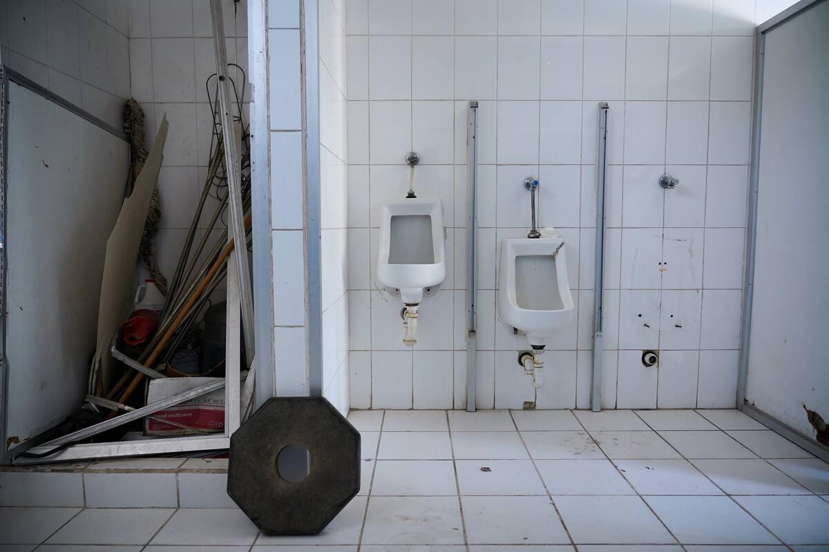 Con problemas de infraestructura Escuela Primaria José Mancisidor