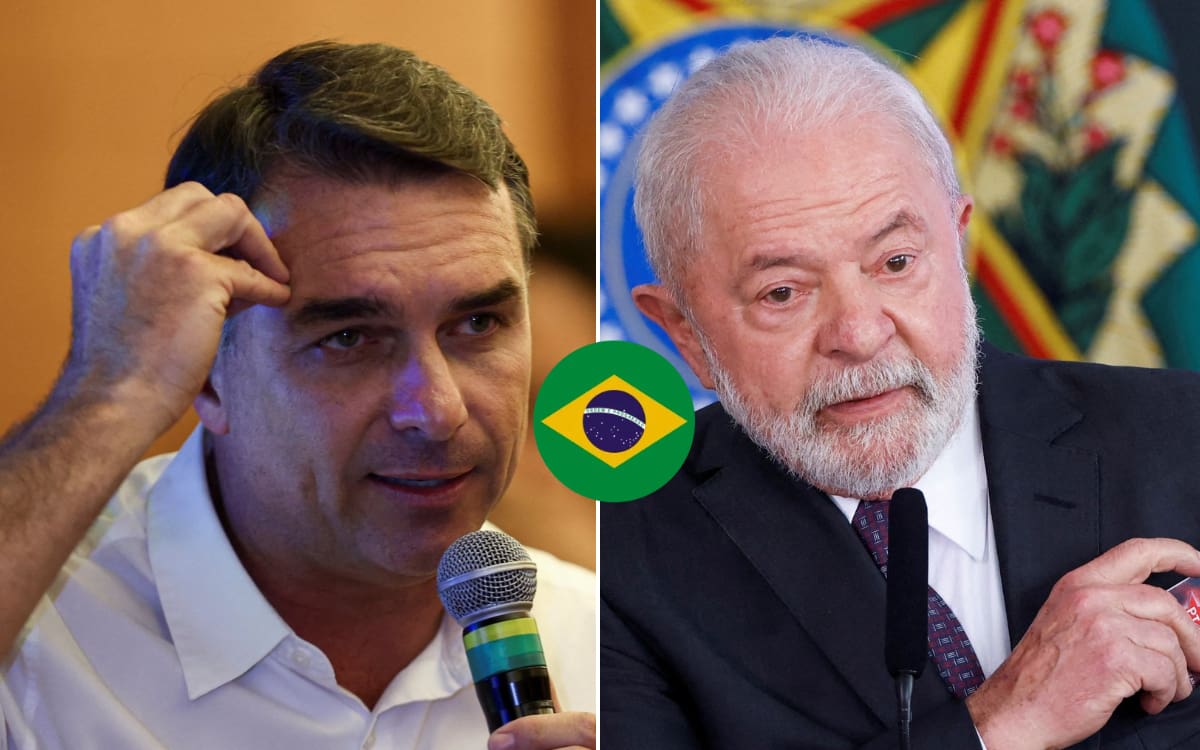 Flávio Bolsonaro supera a Lula da Silva por dos puntos en nueva encuesta presidencial de Brasil, pero el empate técnico deja abierta la elección del 25 de octubre. | Crédito: REUTERS