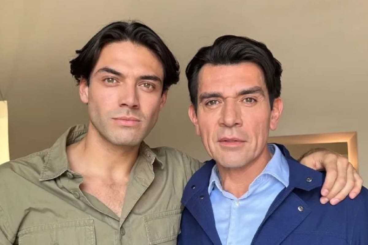 Como dos gotas de agua, Alexis Ceballos y el gran parecido con Jorge Salinas