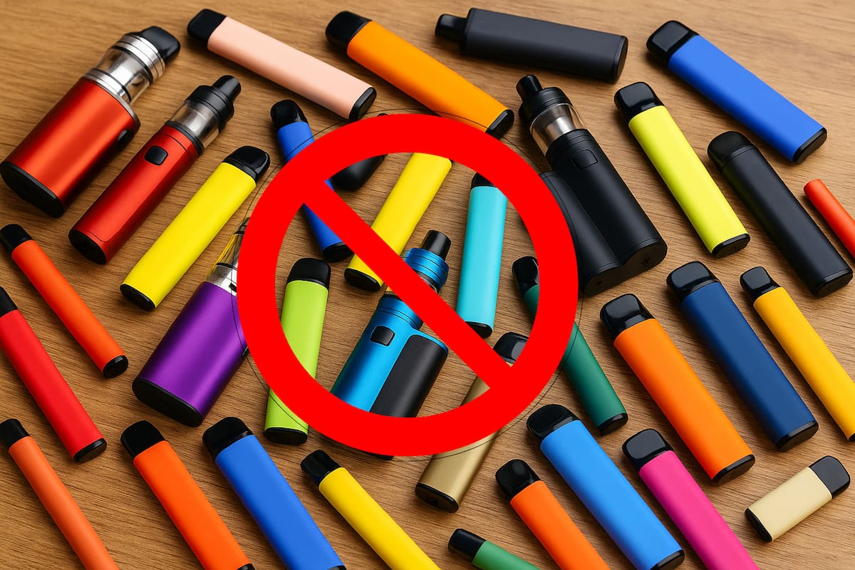Vapes prohibidos en CDMX
