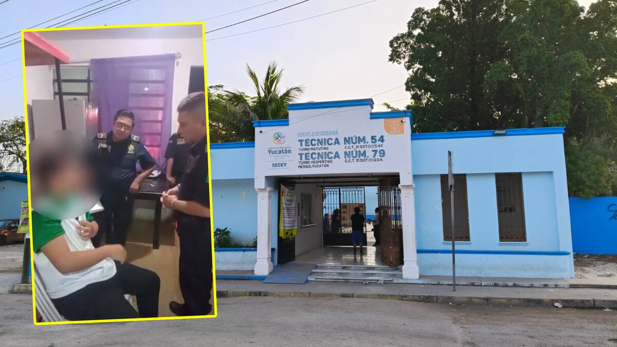 Niño de secundaria recibe paliza por 10 de sus compañeros tras ganarles en la fila para el toro mecánico; lo siguieron hasta un parque para atacarlo