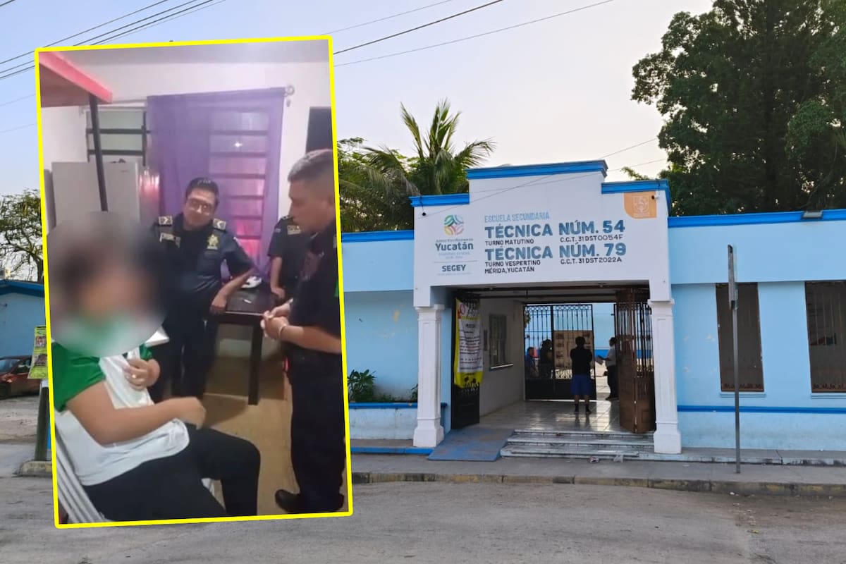Niño de secundaria recibe paliza por 10 de sus compañeros tras ganarles en la fila para el toro mecánico; lo siguieron hasta un parque para atacarlo